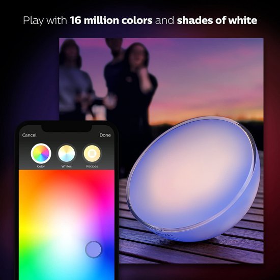 Philips Hue GO หลอดไฟอัจฉริยะ พกพาไปได้ทุกที่ Philips Hue GO หลอดไฟอัจฉริยะ พกพาไปได้ทุกที่