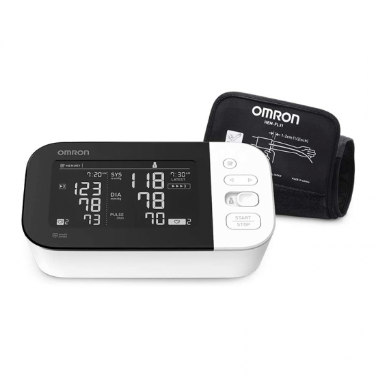 Omron Series 10 เครื่องวัดความดัน แบบรัดแขนบลูทูธ 