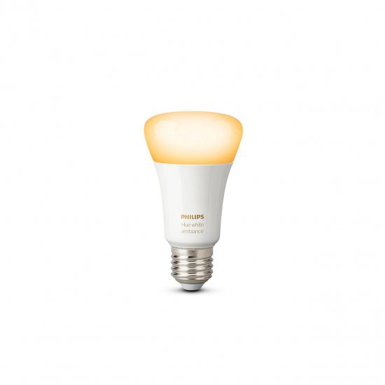 Philips Hue White (Bluetooth) Ambiance Single Bulb 9.5W A60 E27 หลอดไฟอัจฉริยะ Philips Hue White (Bluetooth) Ambiance Single Bulb 9.5W A60 E27 หลอดไฟอัจฉริยะ