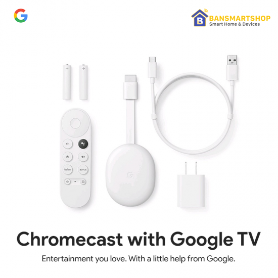 Google Chromecast with Google TV เปลื่ยนทีวีเก่าๆ ให้กลายเป็น Android TV Google Chromecast with Google TV เปลื่ยนทีวีเก่าๆ ให้กลายเป็น Android TV