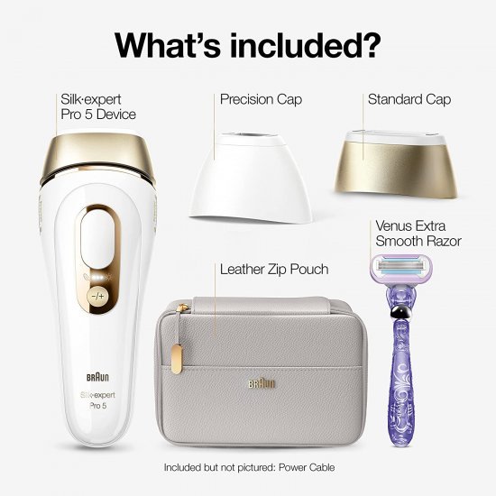 Braun IPL Silk Expert Pro 5 (PL5157) Hair Removal System เครื่องเลเซอร์ขนด้วยแสง IPL