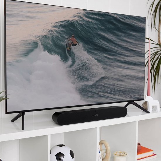 Sonos Ray ลำโพง Soundbar เทคโนโลยีตัดเสียงรบกวน รองรับการสั่งการด้วยเสียง Sonos Ray ลำโพง Soundbar เทคโนโลยีตัดเสียงรบกวน รองรับการสั่งการด้วยเสียง