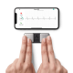 AliveCor KardiaMobile เครื่องตรวจคลื่นไฟฟ้าหัวใจ EKG แบบพกพา เชื่อมต่อสมาร์ทโฟน