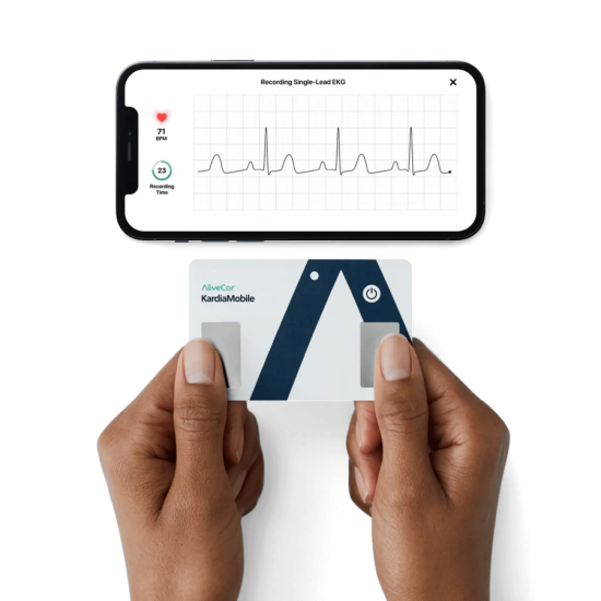 KardiaMobile Card เครื่องตรวจคลื่นไฟฟ้าหัวใจ EKG แบบพกพา