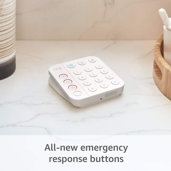 Ring Alarm Ring Keypad (2nd Gen) แผงปุ่มกดสัญญาณเตือนภัย เปิด/ปิดสัญญาณกันขโมย