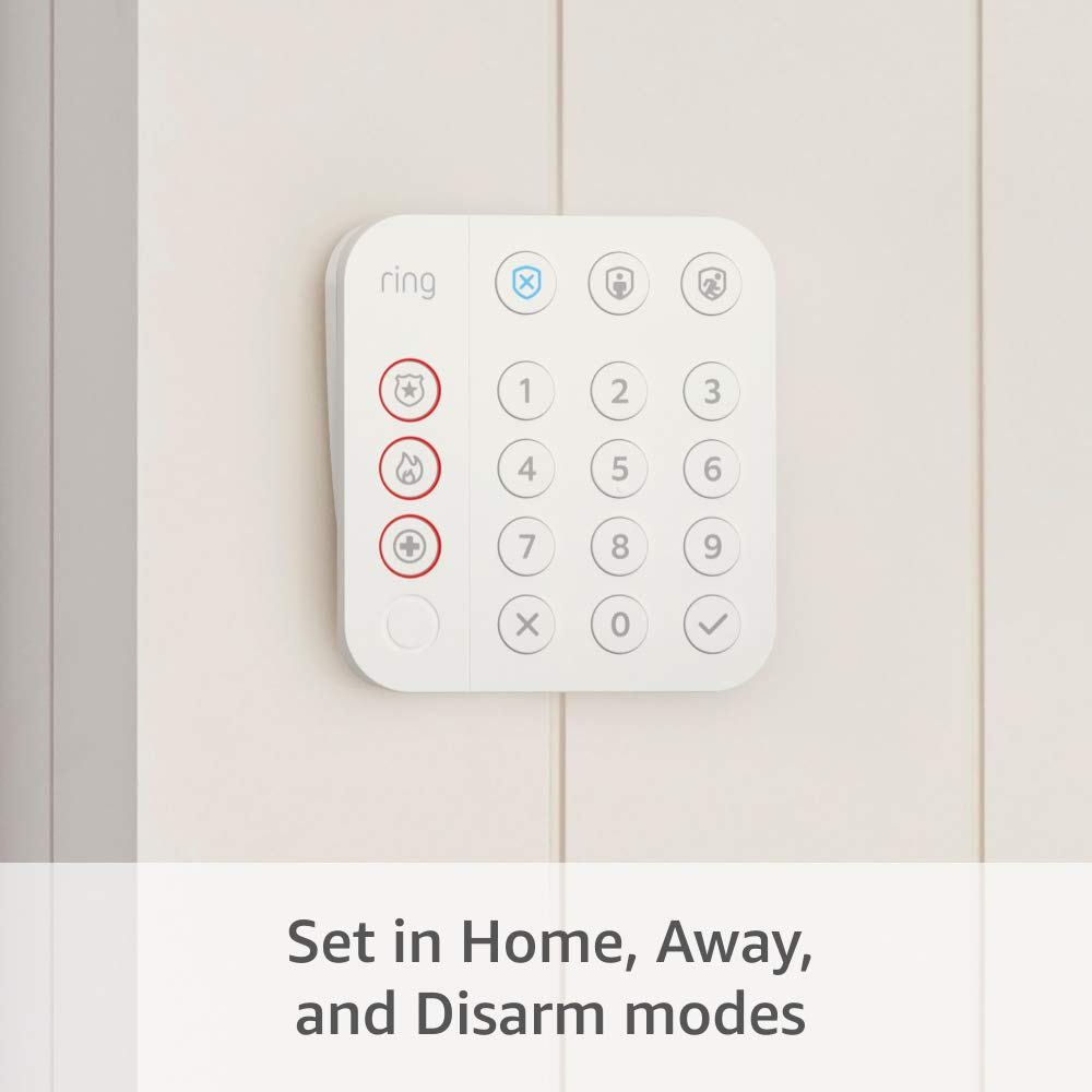 Ring Alarm Ring Keypad (2nd Gen) แผงปุ่มกดสัญญาณเตือนภัย เปิด/ปิดสัญญาณ ...