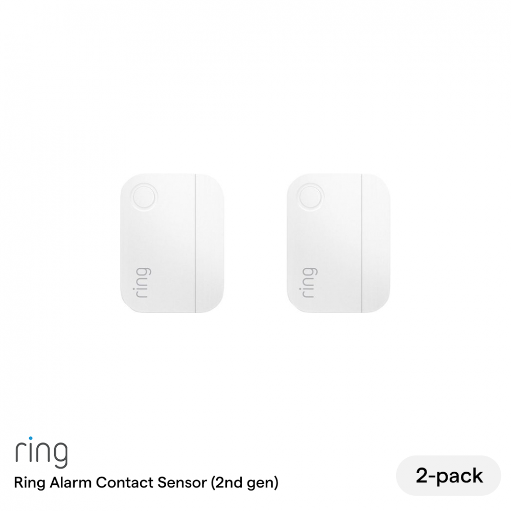 Ring Alarm Contact Sensor (2nd Gen) - 2 Pack เซ็นเซอร์ตรวจจับประตูและ ...