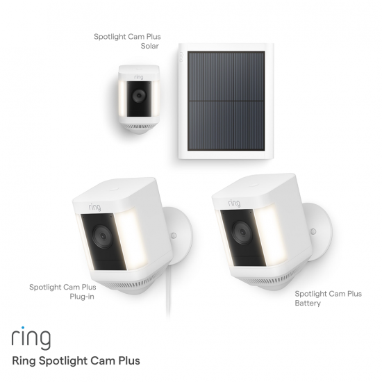 Ring Spotlight Cam Plus กล้องวงจรปิดอัจฉริยะ พร้อมไฟสปอตไลท์ ส่องสว่าง