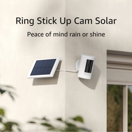 Ring Stick Up Outdoor/Indoor กล้องวงจรปิดอัจฉริยะ ทนต่อสภาพอากาศ