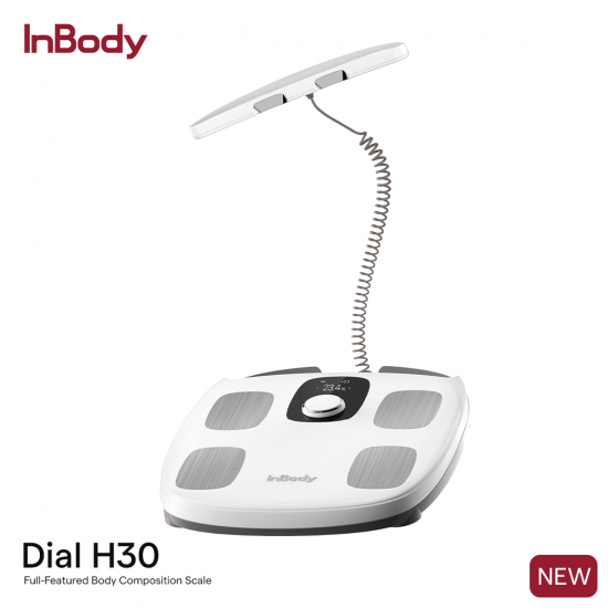 InBody Dial H30 Smart Scale เครื่องชั่งน้ำหนักสุขภาพและไขมันในร่างกาย