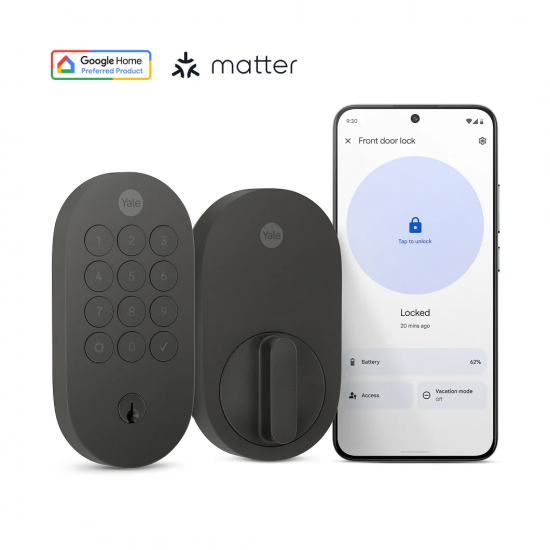 Yale Smart Lock with Matter กลอนประตูอัจฉริยะ รองรับมาตรฐาน Google Matter Yale Smart Lock with Matter กลอนประตูอัจฉริยะ รองรับมาตรฐาน Google Matter