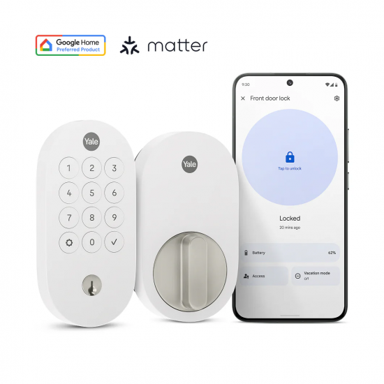 Yale Smart Lock with Matter กลอนประตูอัจฉริยะ รองรับมาตรฐาน Google Matter Yale Smart Lock with Matter กลอนประตูอัจฉริยะ รองรับมาตรฐาน Google Matter