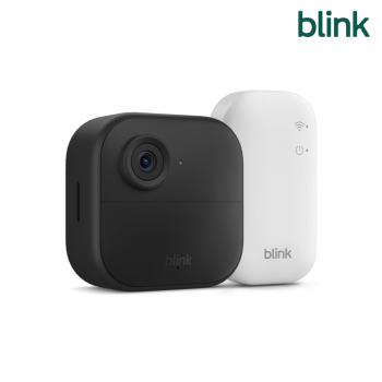 Blink Outdoor 4 (Newest Model) กล้องวงจรปิดไร้สายอัจฉริยะ แบตเตอรี่สูงสุด 2 ปี