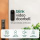 Blink Video Doorbell (Newest Model) กระดิ่งอัจฉริยะ มุมมอง 150 องศา Blink Video Doorbell (Newest Model) กระดิ่งอัจฉริยะ มุมมอง 150 องศา