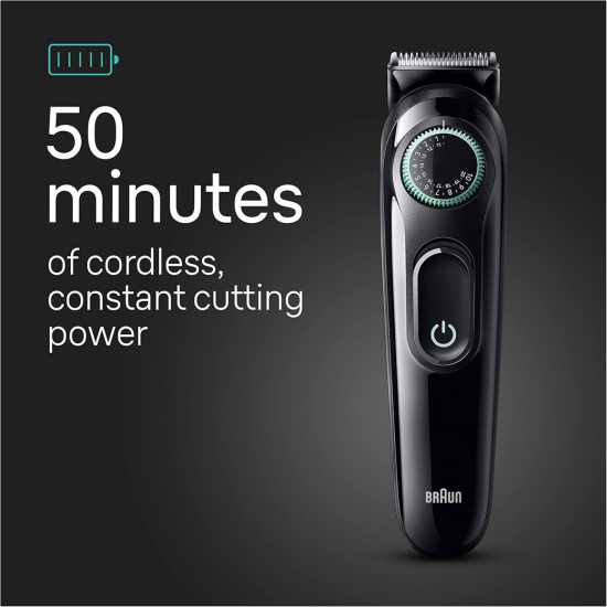 Braun All-In-One Style Kit Series 3 (3430) เครื่องโกนไฟฟ้า 3‑in‑1 Grooming Kit สำหรับครา จมูก หู พร้อม Precision Wheel 20 ระดับ Braun All-In-One Style Kit Series 3 (3430) เครื่องโกนไฟฟ้า 3‑in‑1 Grooming Kit สำหรับครา จมูก หู พร้อม Precision Wheel 20 ระดับ