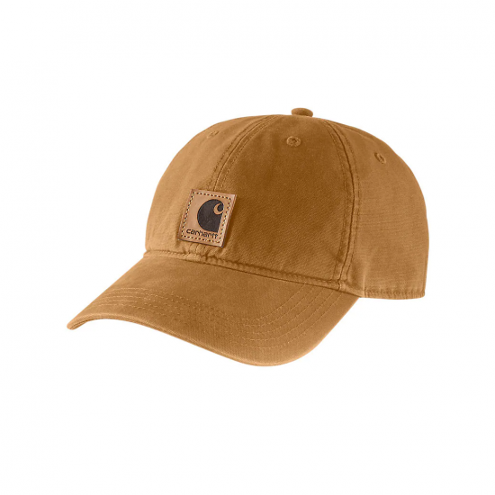 Carhartt Men's Cotton Canvas Cap หมวกไลฟ์สไตล์ และกิจกรรม ใส่ลุยได้ทุกวัน