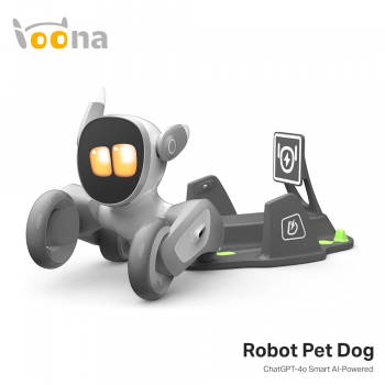 Loona Petbot หุ่นยนต์ AI สุนัขอัจฉริยะ ChatGPT พูดคุย พร้อมระบบชาร์จอัตโนมัติ