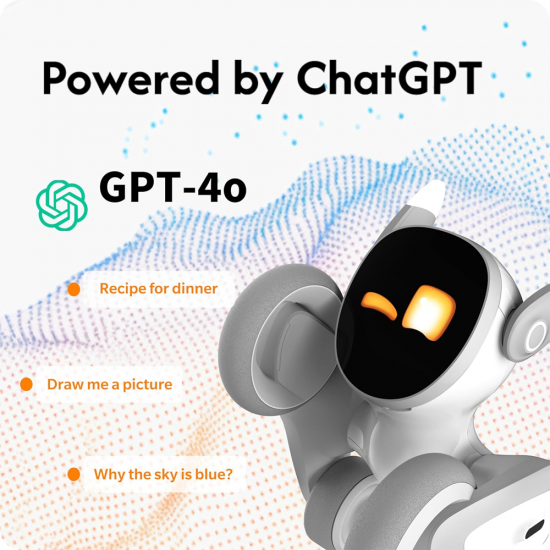 Loona Petbot หุ่นยนต์ AI สุนัขอัจฉริยะ ChatGPT พูดคุย พร้อมระบบชาร์จอัตโนมัติ