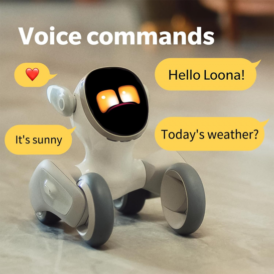 Loona Petbot หุ่นยนต์ AI สุนัขอัจฉริยะ ChatGPT พูดคุย พร้อมระบบชาร์จอัตโนมัติ