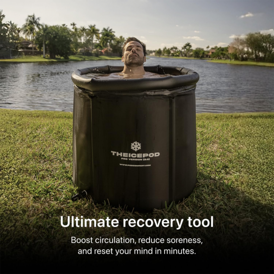 The Pod Company - Ice Pod Pro 110 Gallon อ่างน้ำแข็งฟื้นฟูร่างกายแบบพกพา The Pod Company - Ice Pod Pro 110 Gallon อ่างน้ำแข็งฟื้นฟูร่างกายแบบพกพา