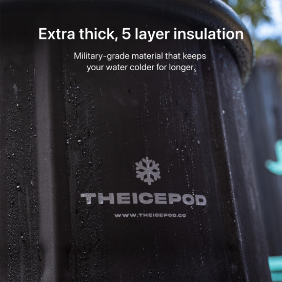 The Pod Company - Ice Pod Pro 110 Gallon อ่างน้ำแข็งฟื้นฟูร่างกายแบบพกพา The Pod Company - Ice Pod Pro 110 Gallon อ่างน้ำแข็งฟื้นฟูร่างกายแบบพกพา