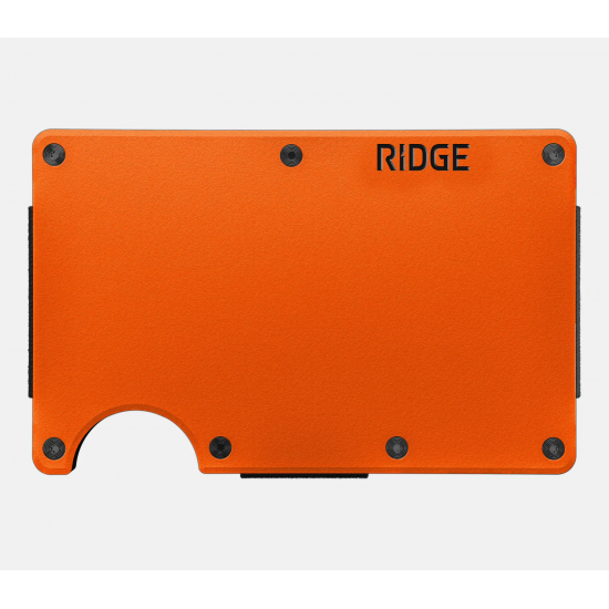 Ridge Wallet กระเป๋าสตางค์โลหะ Wallet and Card Holder ดีไซน์ Slim