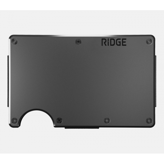 Ridge Wallet กระเป๋าสตางค์โลหะ Wallet and Card Holder ดีไซน์ Slim