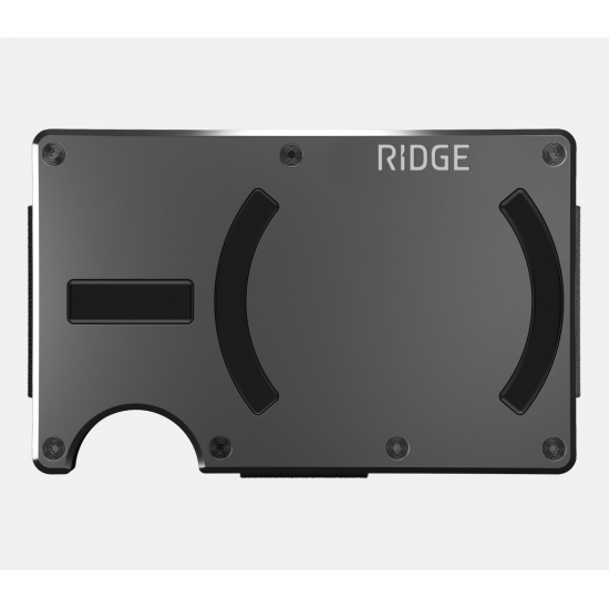 Ridge Wallet กระเป๋าสตางค์โลหะ Wallet and Card Holder ดีไซน์ Slim