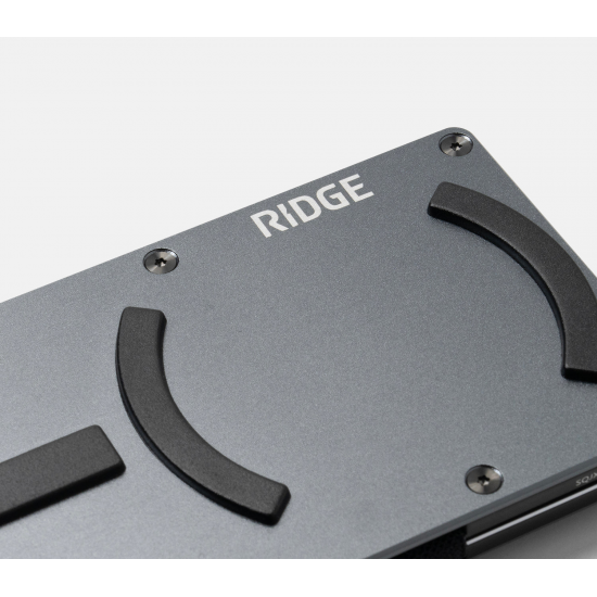 Ridge Wallet กระเป๋าสตางค์โลหะ Wallet and Card Holder ดีไซน์ Slim