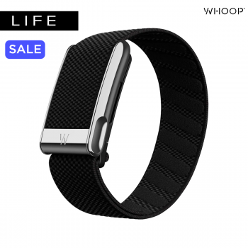 WHOOP LIFE MG สายรัดข้อมือติดตามสุขภาพขั้นสูง การนอนหลับ และการออกกำลังกาย