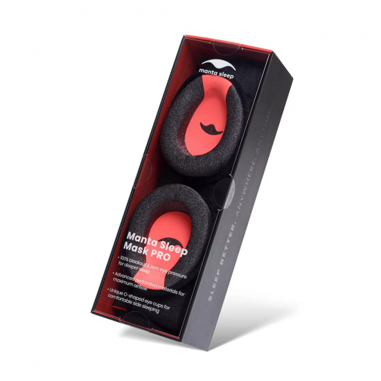 Manta PRO Sleep Mask (Classic) ผ้าปิดตาฟื้นฟูการนอนระดับโปร ออกแบบมาเพื่อการหลับลึกจริง