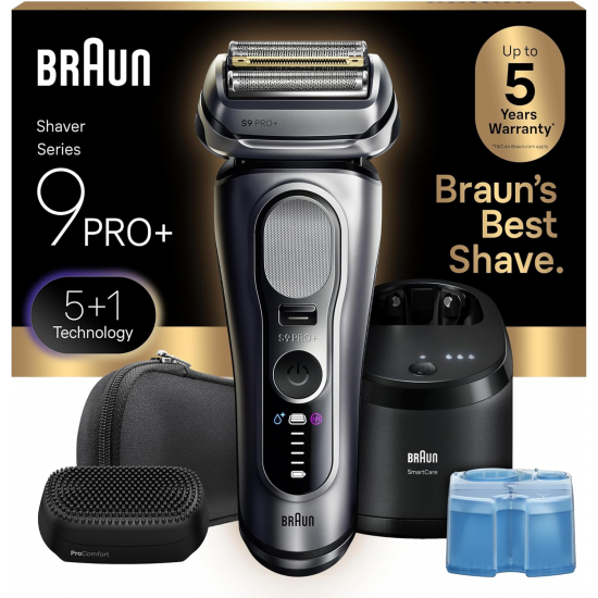 Braun Series 9 PRO+ เครื่องโกนหนวดไฟฟ้า Electric Razor for Men