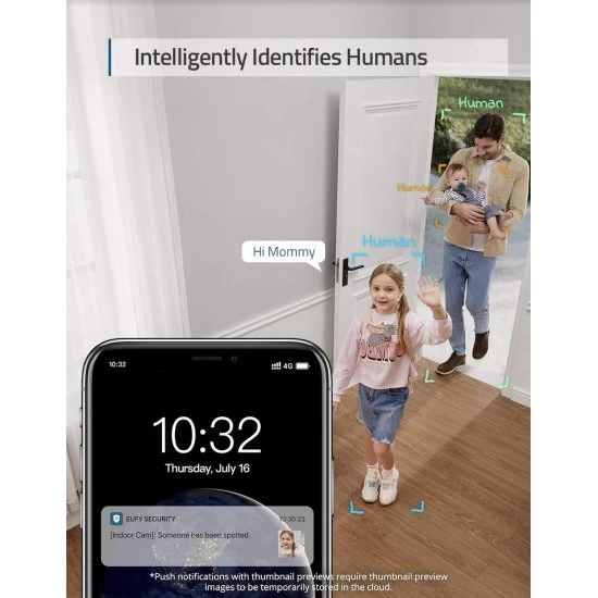 eufy Indoor Cam C120 กล้องวงจรปิด 2K ระบบแจ้งเตือนการเคลื่อนไหว eufy Indoor Cam C120 กล้องวงจรปิด 2K ระบบแจ้งเตือนการเคลื่อนไหว