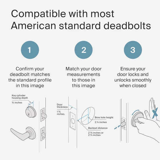 Level Bolt - Smart Deadbolt Lock กลอนล็อคประตูอัจฉริยะ ใช้งานร่วมกับ Deadbolt เดิม