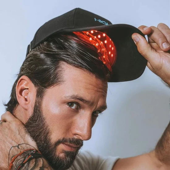HigherDOSE Red Light Hat หมวกบำบัด Infrared Red Light เพื่อสุขภาพเส้นผม ลดการหลุดร่วง รากผมแข็งแรงขึ้น HigherDOSE Red Light Hat หมวกบำบัด Infrared Red Light เพื่อสุขภาพเส้นผม ลดการหลุดร่วง รากผมแข็งแรงขึ้น