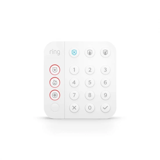 Ring Alarm Ring Keypad (2nd Gen) แผงปุ่มกดสัญญาณเตือนภัย เปิด/ปิดสัญญาณกันขโมย Ring Alarm Ring Keypad (2nd Gen) แผงปุ่มกดสัญญาณเตือนภัย เปิด/ปิดสัญญาณกันขโมย